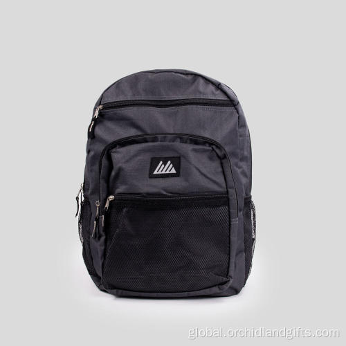 Black gray men's backpack on sale